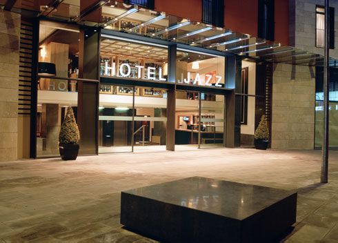 Hotel Jazz exterior